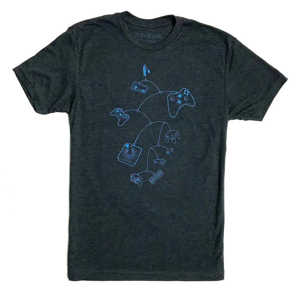 Mobile Controls T-Shirt by STORY SPARK STORY SPARK