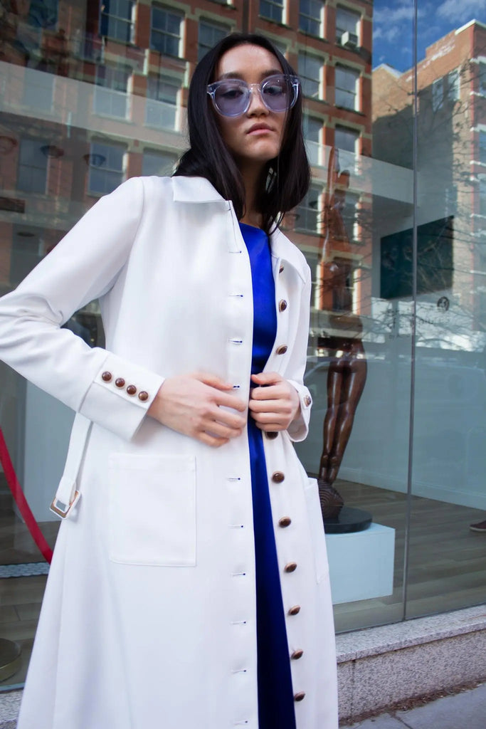 Monique White Coat by Le Réussi® Le Réussi®