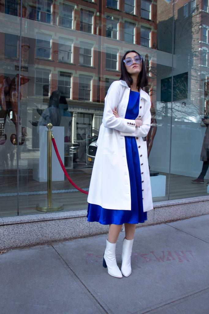 Monique White Coat by Le Réussi® Le Réussi®