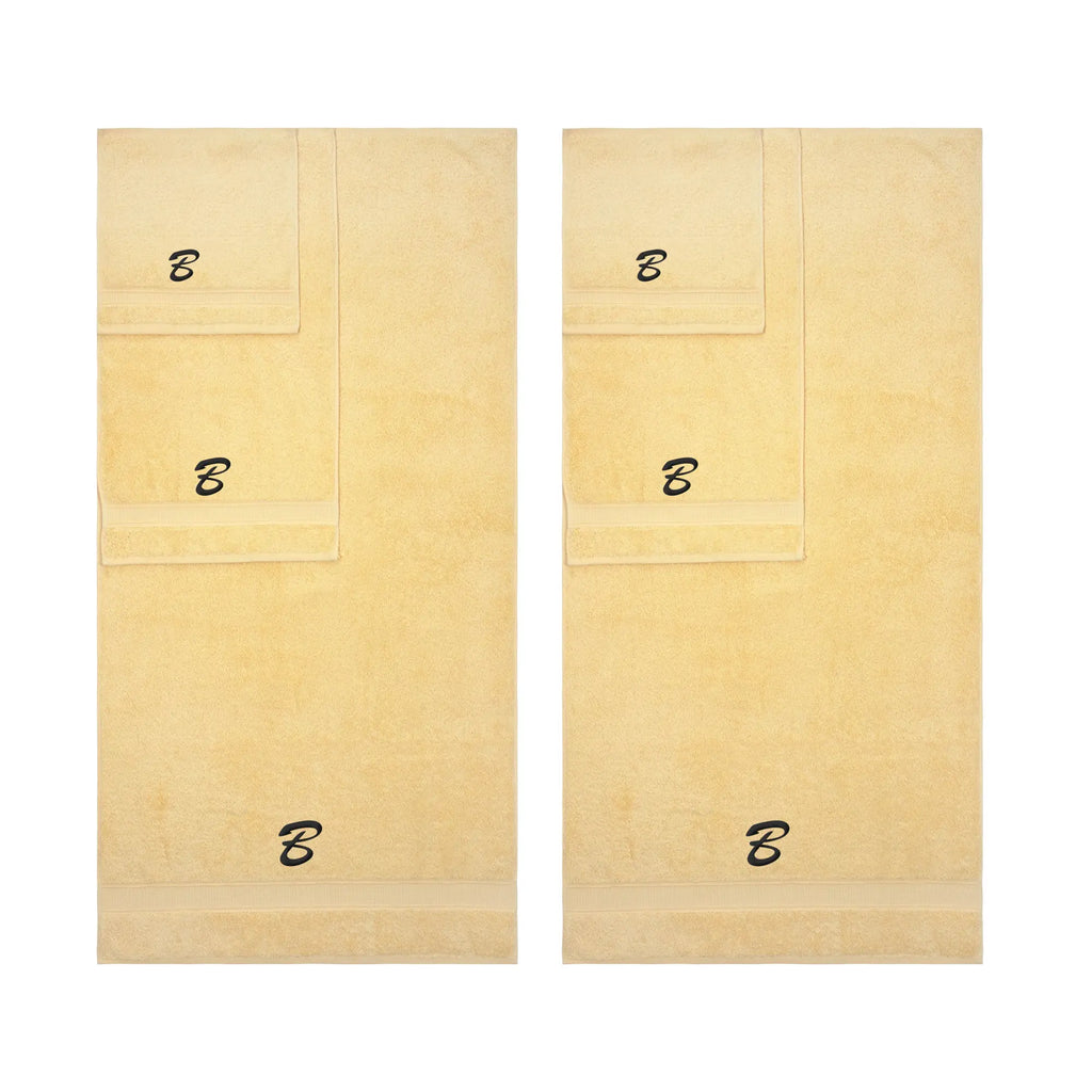 Monogrammed Towels by La'Hammam La'Hammam