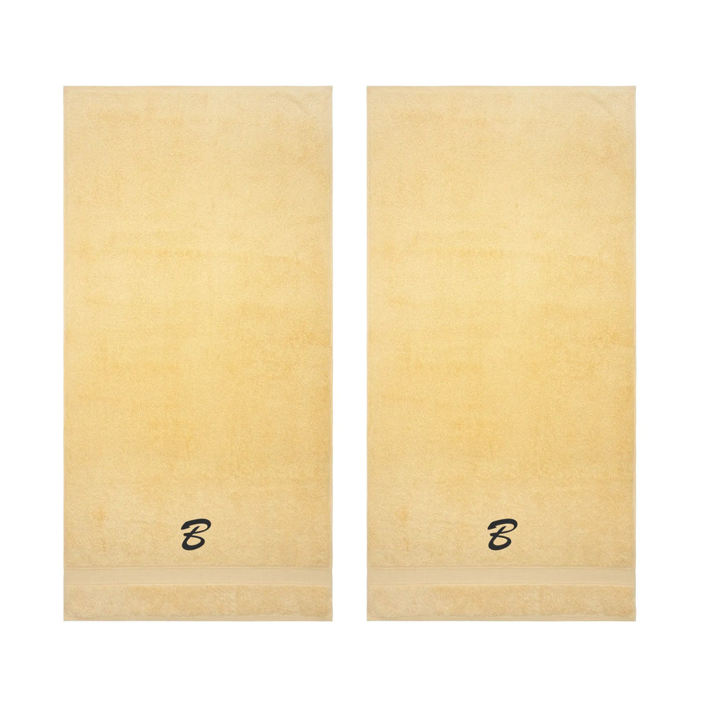 Monogrammed Towels by La'Hammam La'Hammam