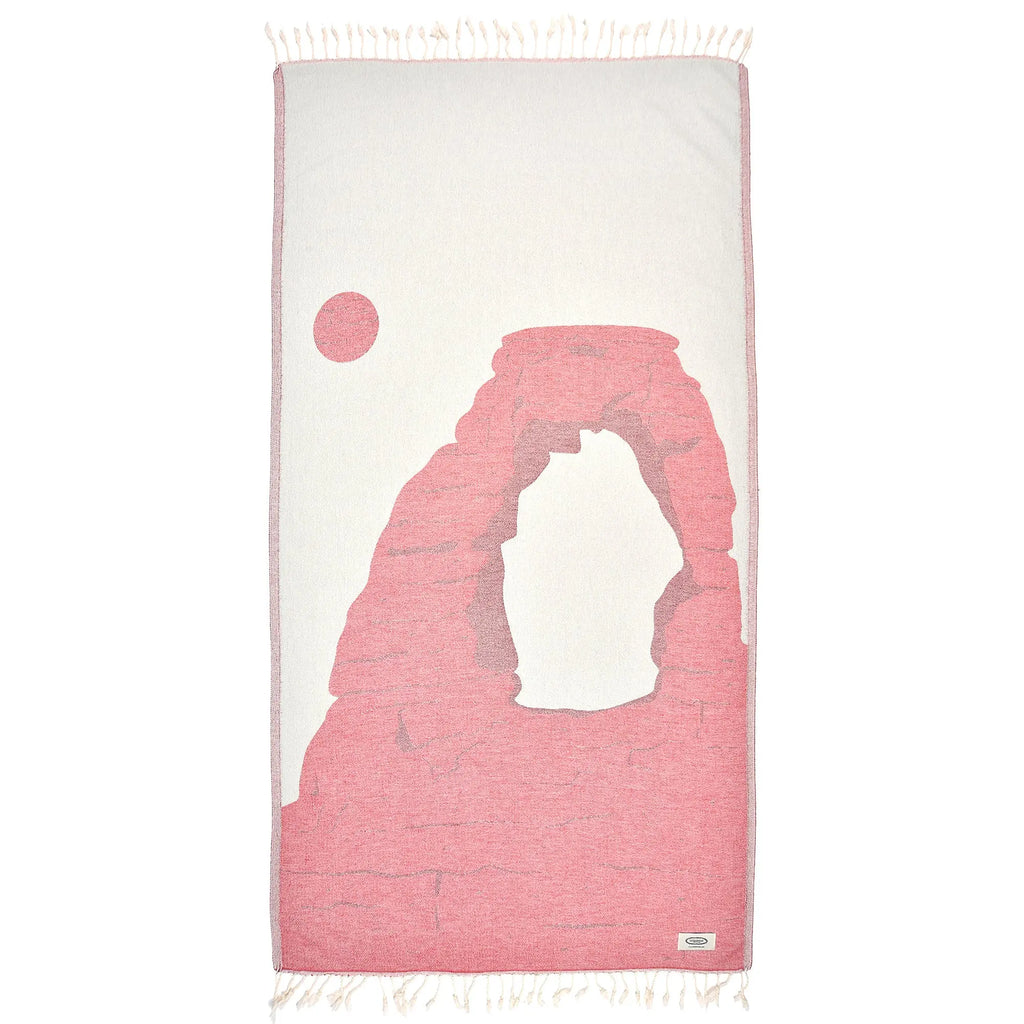 Monument State Pure Cotton Beach Towel by La'Hammam La'Hammam