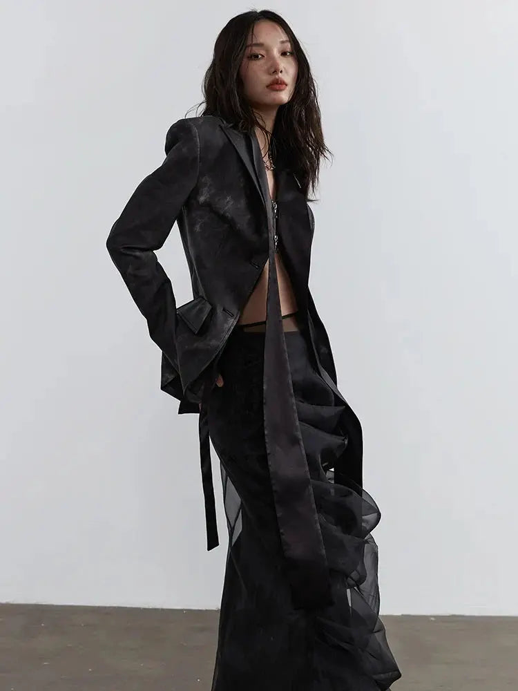 Nadje Long Layers Skirt by Marigold Shadows Marigold Shadows