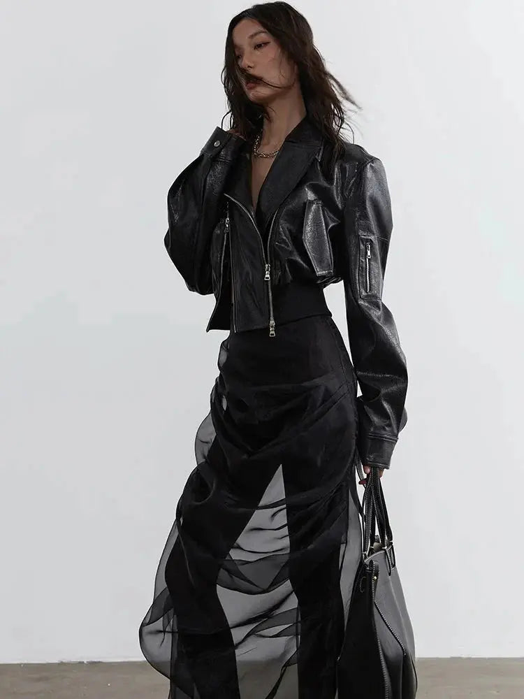 Nadje Long Layers Skirt by Marigold Shadows Marigold Shadows