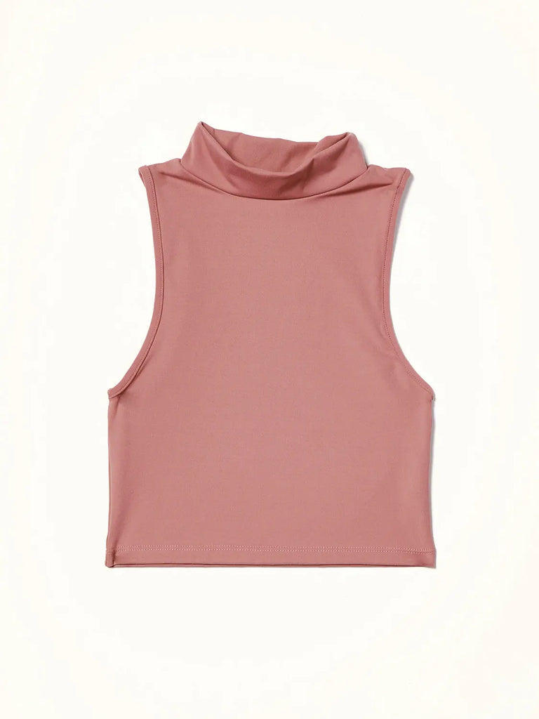 Naomi High Neck Cut Off by ALAMAE ALAMAE