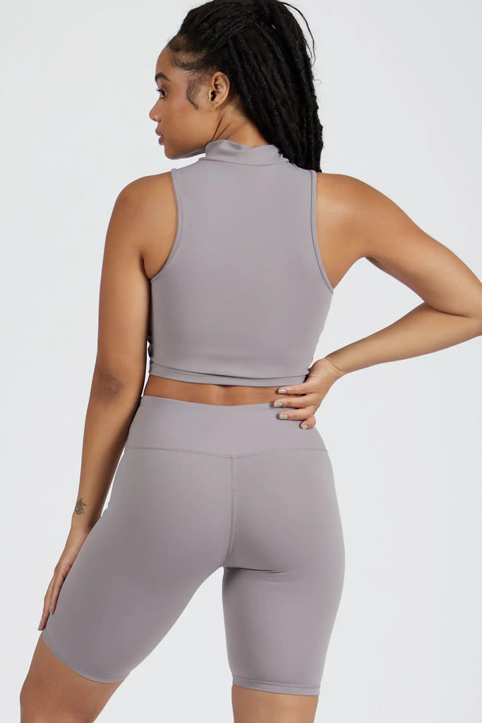 Naomi High Neck Cut Off by ALAMAE ALAMAE