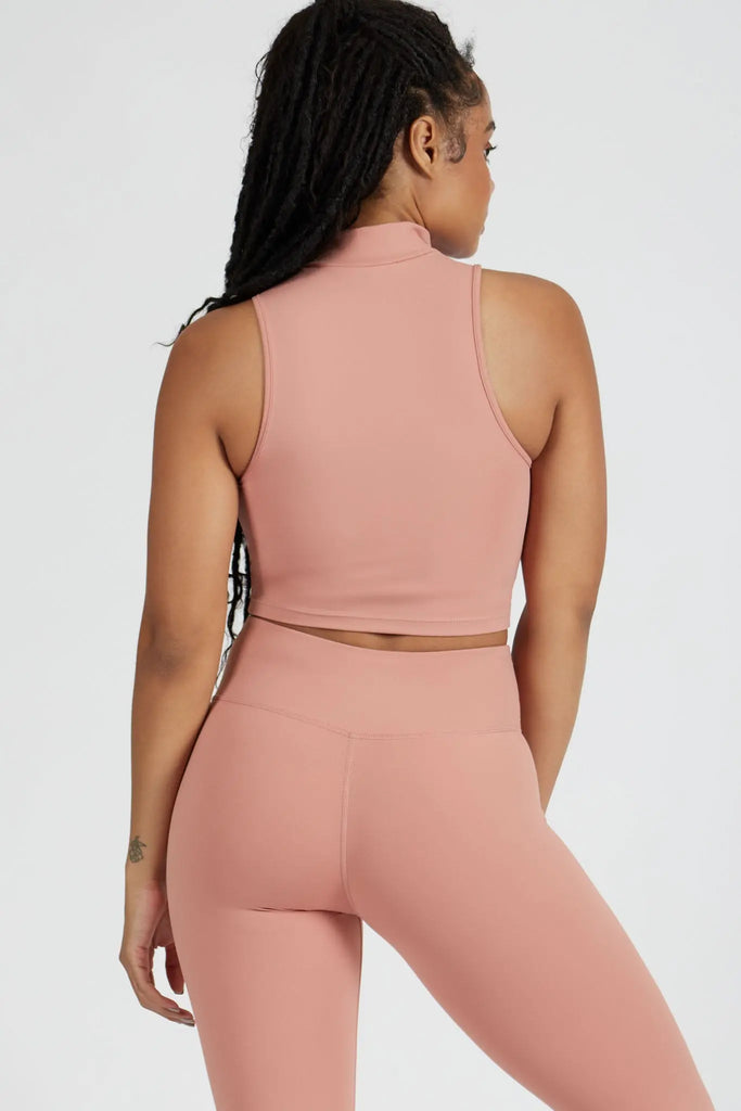 Naomi High Neck Cut Off by ALAMAE ALAMAE