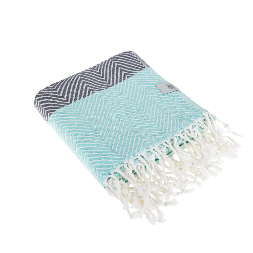 New Design Pure Cotton Throw Beach Towel by La'Hammam La'Hammam