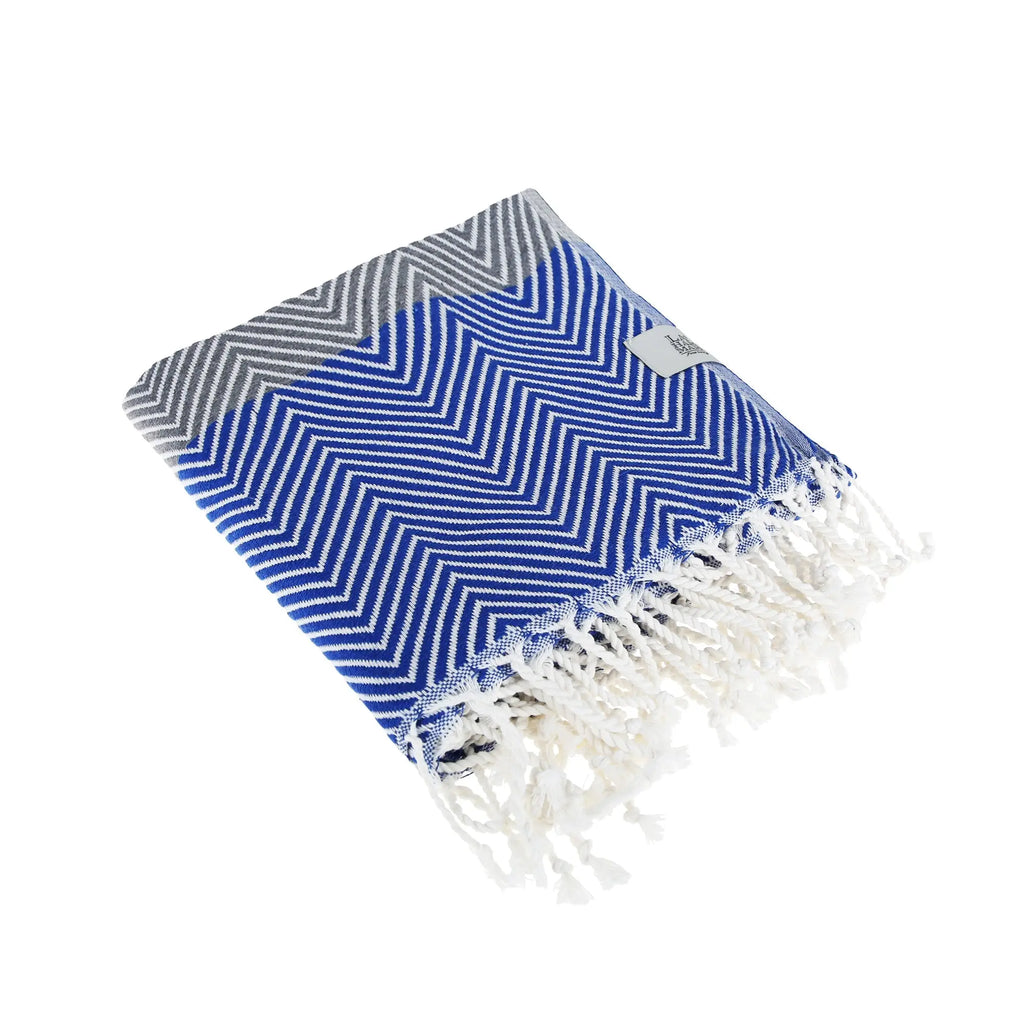 New Design Pure Cotton Throw Beach Towel by La'Hammam La'Hammam