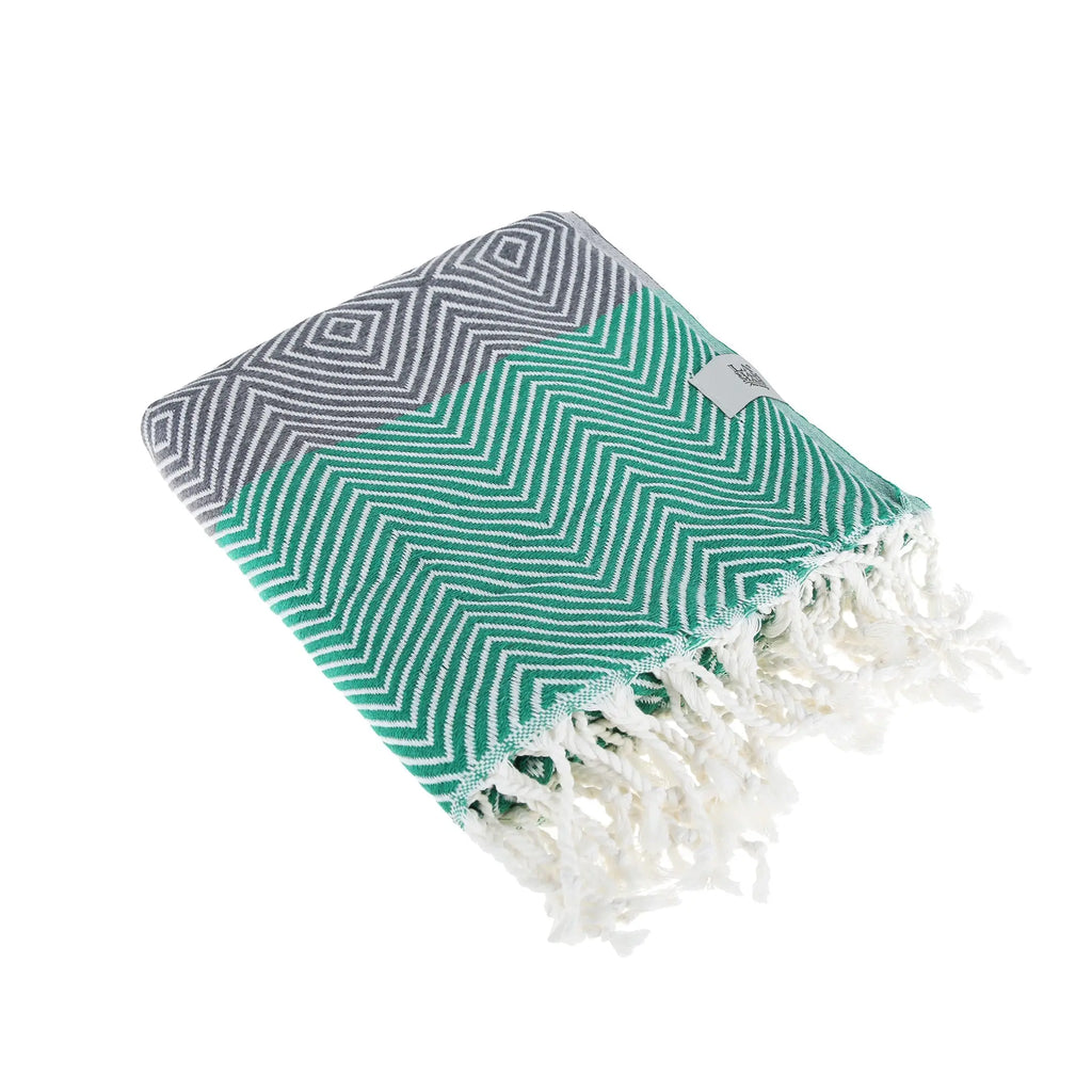 New Design Pure Cotton Throw Beach Towel by La'Hammam La'Hammam