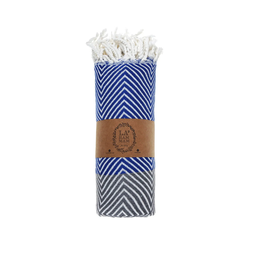 New Design Pure Cotton Throw Beach Towel by La'Hammam La'Hammam