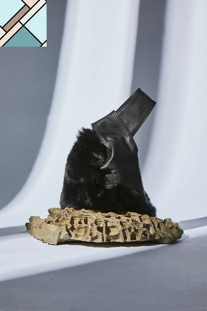 New Faux Fur diForm Bag ATELIER MELANGE