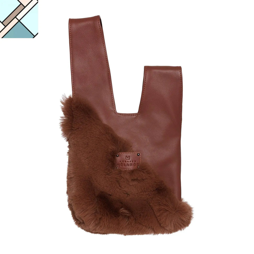 New Faux Fur diForm Bag ATELIER MELANGE