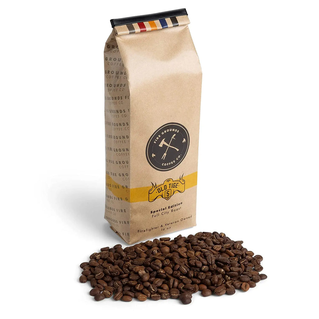 Old Tige 5 (Full City Roast) by fire grounds coffee company fire grounds coffee company