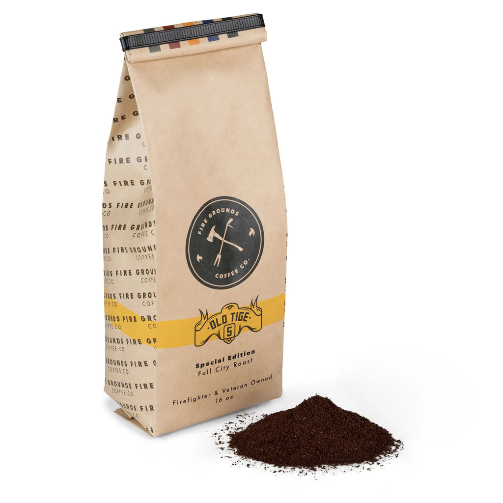 Old Tige 5 (Full City Roast) by fire grounds coffee company fire grounds coffee company