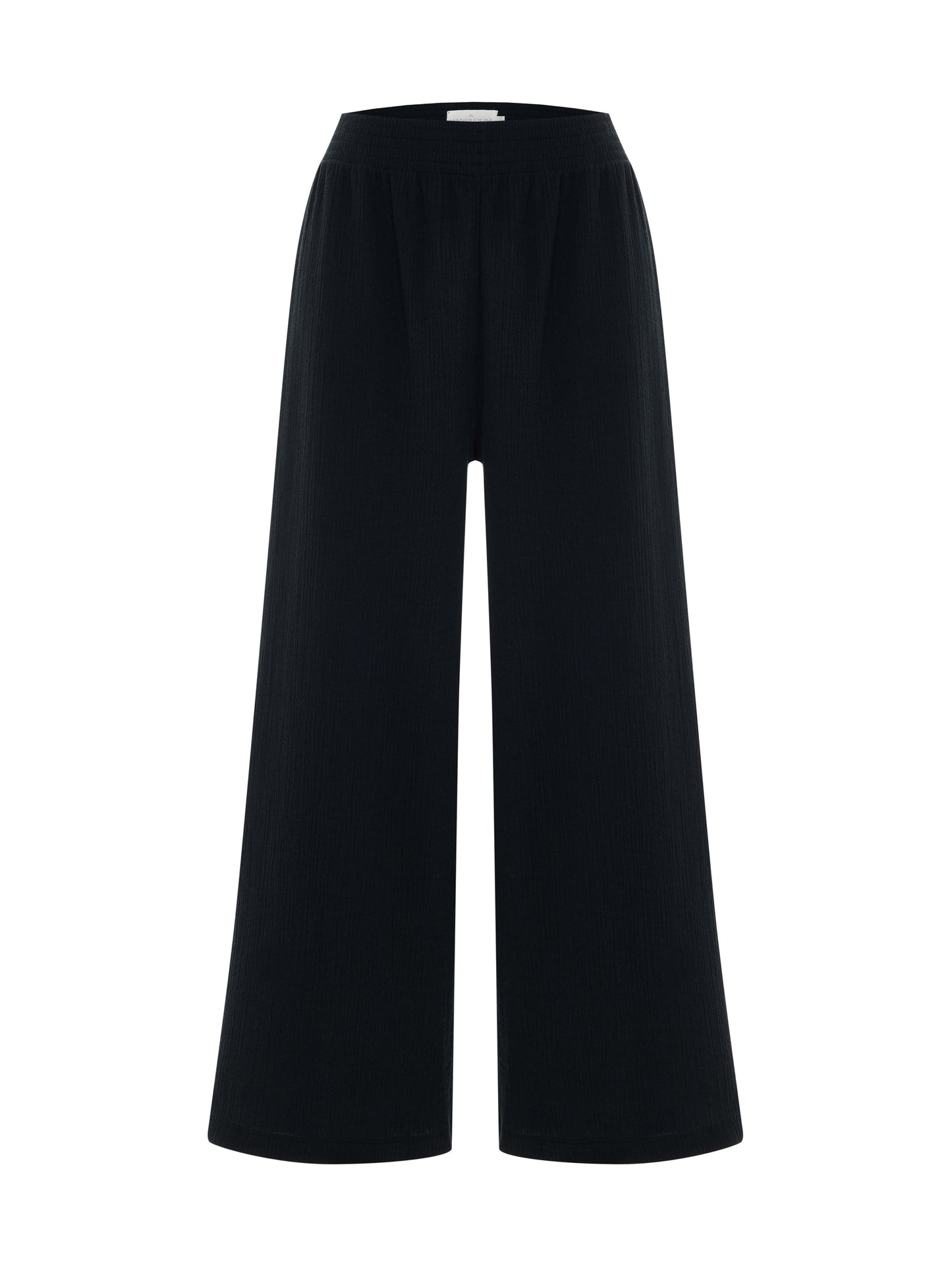 Aura Palazzo Pants - Black
