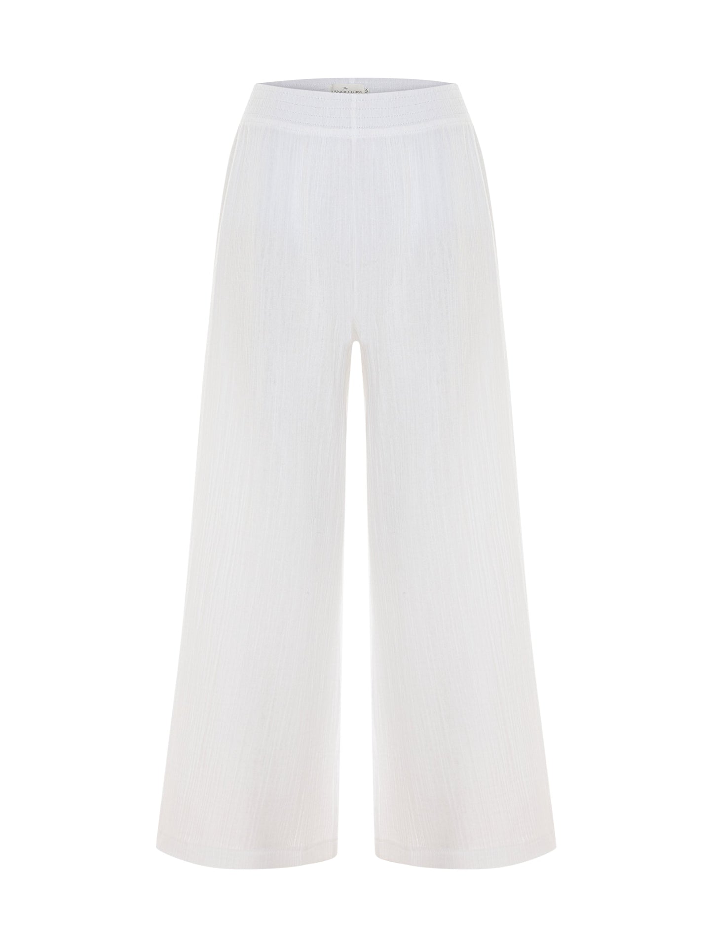 Aura Palazzo Pants - White