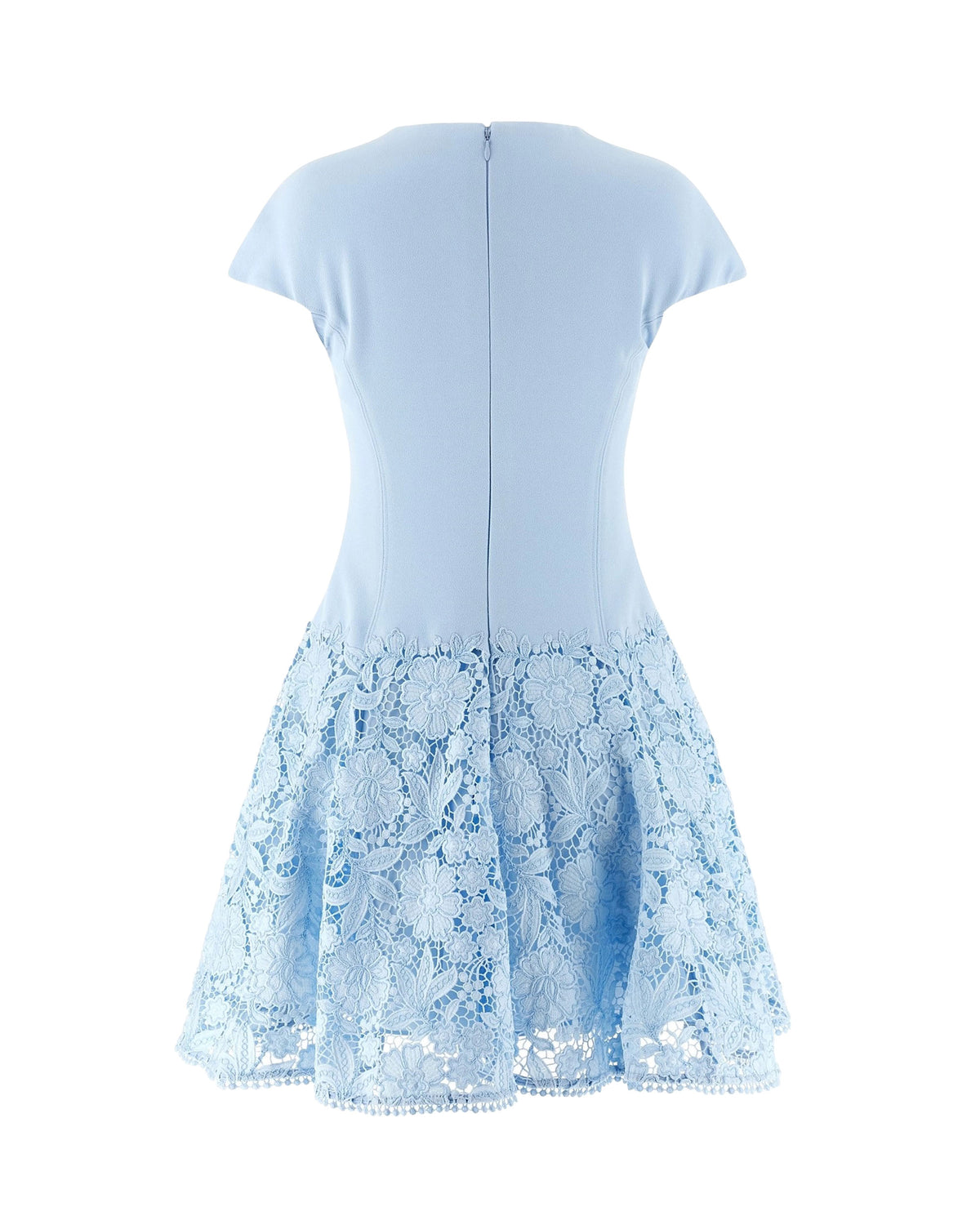 Dress Macramé Lace Blue
