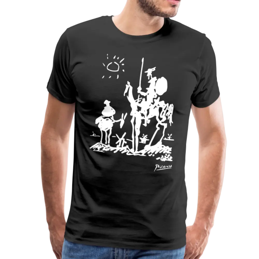 Pablo Picasso Don Quixote of La Mancha 1955 Artwork Unisex Hoodie by Art-O-Rama Shop ART-O-RAMA-SHOP