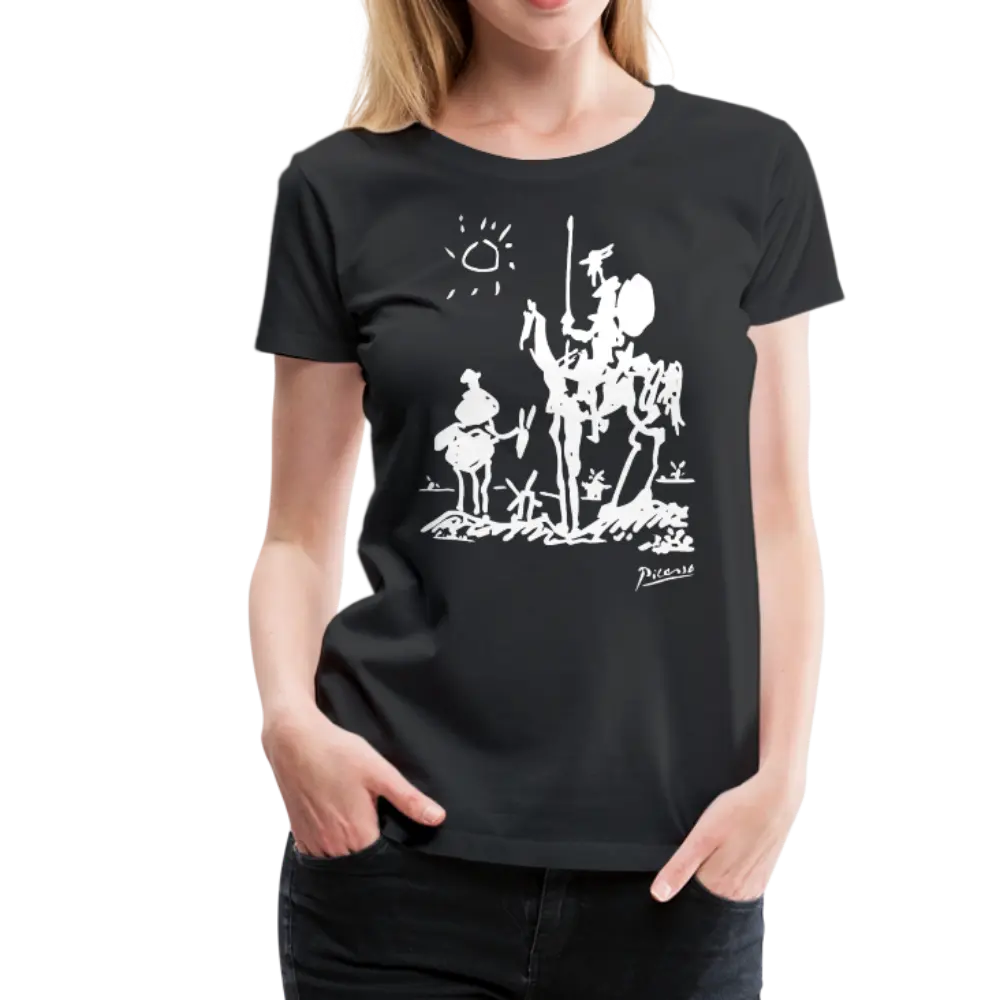 Pablo Picasso Don Quixote of La Mancha 1955 Artwork Unisex Hoodie by Art-O-Rama Shop ART-O-RAMA-SHOP