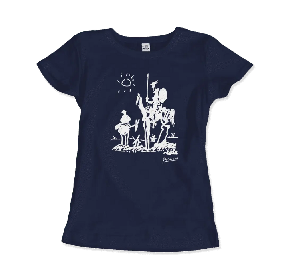 Pablo Picasso Don Quixote of La Mancha 1955 Artwork Unisex Hoodie by Art-O-Rama Shop ART-O-RAMA-SHOP