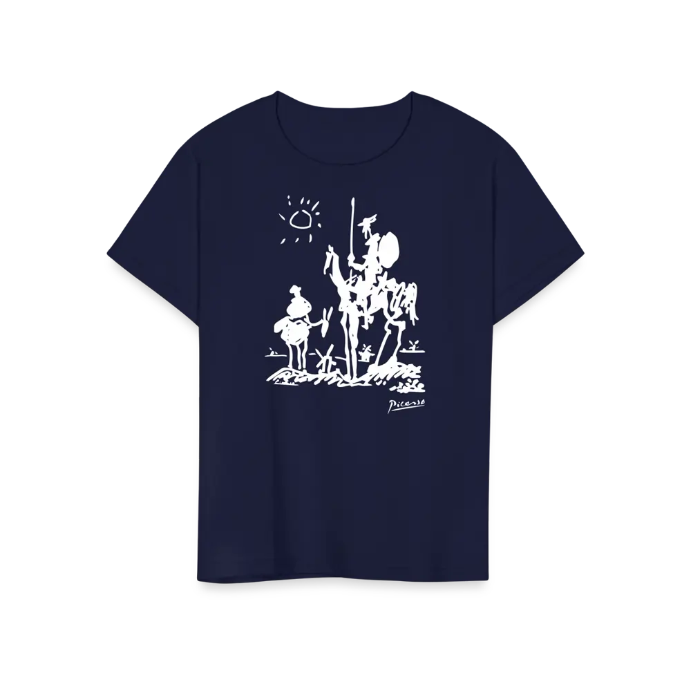 Pablo Picasso Don Quixote of La Mancha 1955 Artwork Unisex Hoodie by Art-O-Rama Shop ART-O-RAMA-SHOP