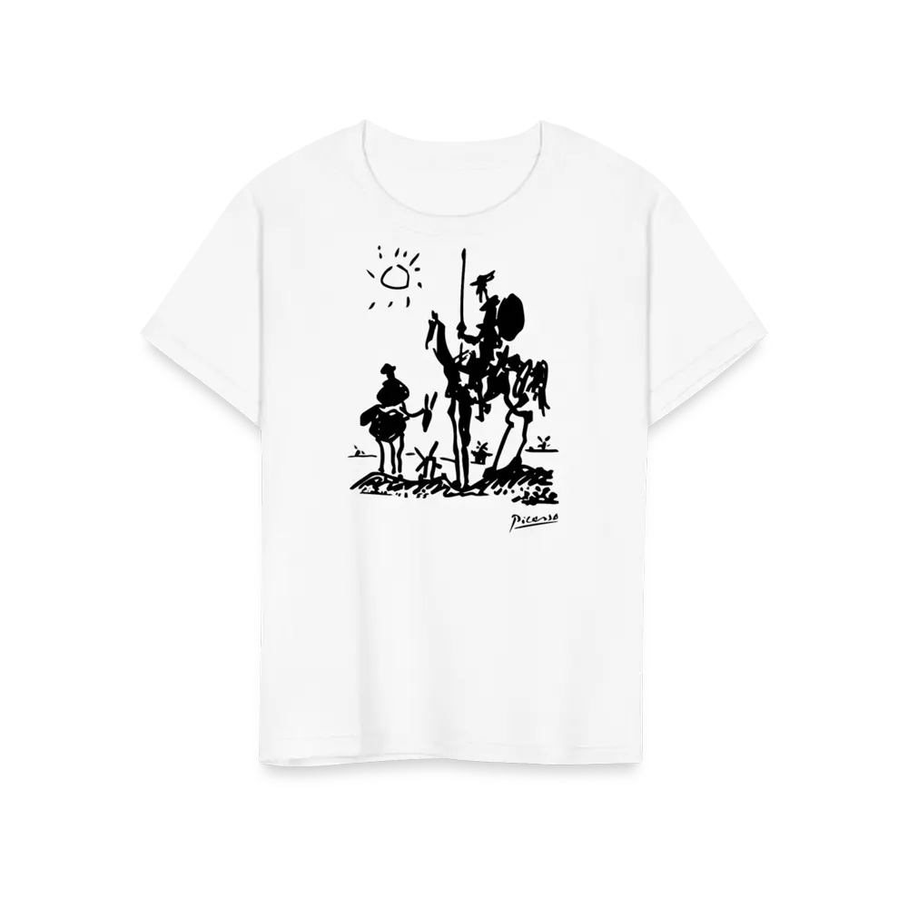 Pablo Picasso Don Quixote of La Mancha 1955 Artwork Unisex Hoodie by Art-O-Rama Shop ART-O-RAMA-SHOP