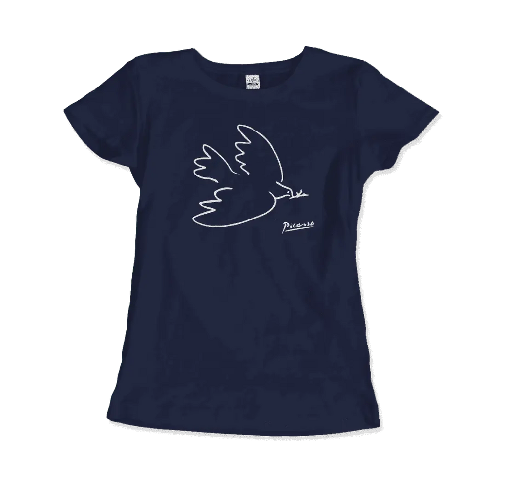 Pablo Picasso Dove Of Peace 1949 Artwork T-Shirt by Art-O-Rama Shop ART-O-RAMA-SHOP
