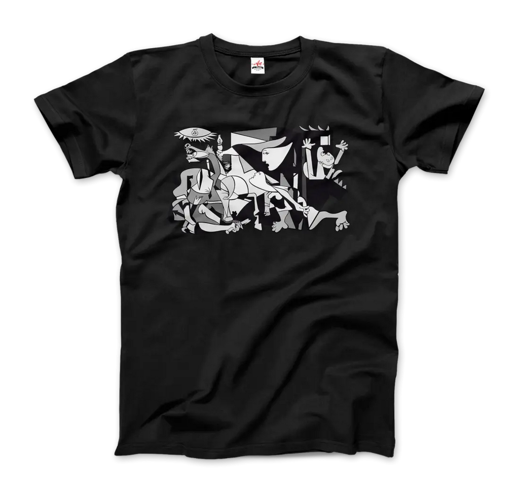 Pablo Picasso Guernica 1937 Artwork Reproduction T-Shirt by Art-O-Rama Shop ART-O-RAMA-SHOP