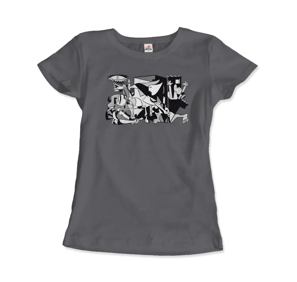 Pablo Picasso Guernica 1937 Artwork Reproduction T-Shirt by Art-O-Rama Shop ART-O-RAMA-SHOP