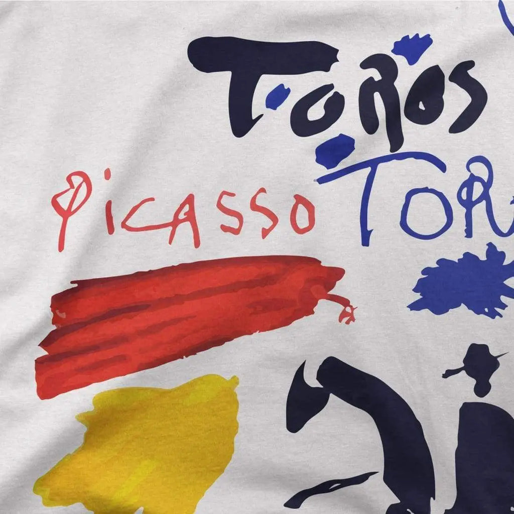 Pablo Picasso Toros y Toreros Book Cover 1961 Artwork T-Shirt by Art-O-Rama Shop ART-O-RAMA-SHOP