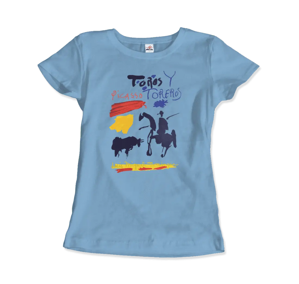 Pablo Picasso Toros y Toreros Book Cover 1961 Artwork T-Shirt by Art-O-Rama Shop ART-O-RAMA-SHOP