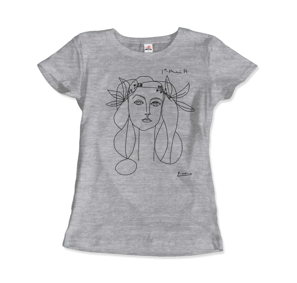 Pablo Picasso War And Peace 1952 Artwork T-Shirt by Art-O-Rama Shop ART-O-RAMA-SHOP
