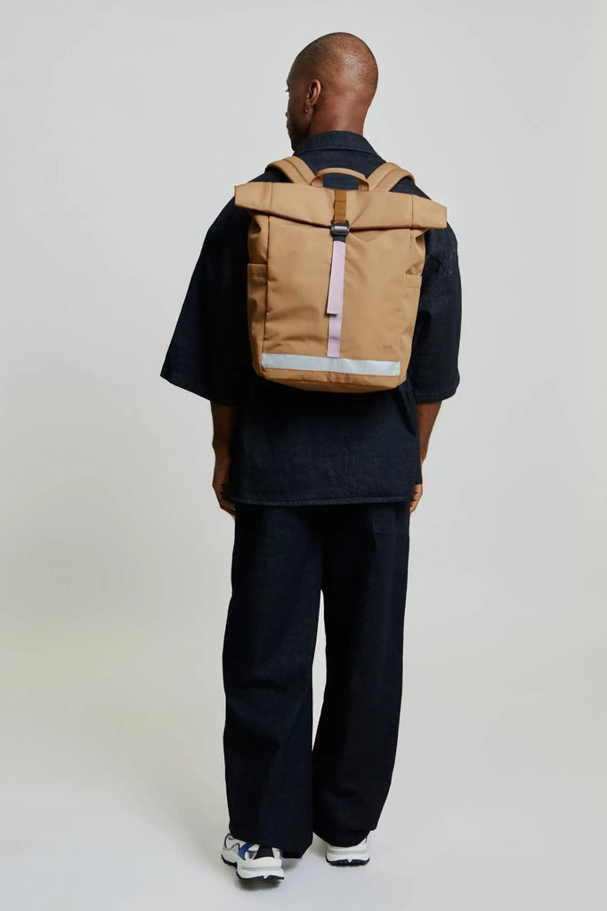 Pack Lars Roll Backpack Toffee by Lefrik USA Lefrik USA