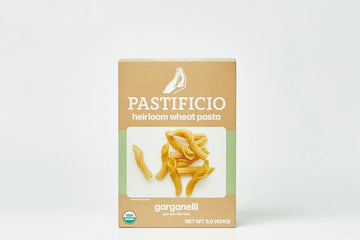Pastificio Boulder GARGANELLI Heritage Ancient Wheat Pasta Box - 6 boxes x 16 oz case by Farm2Me FARM2ME