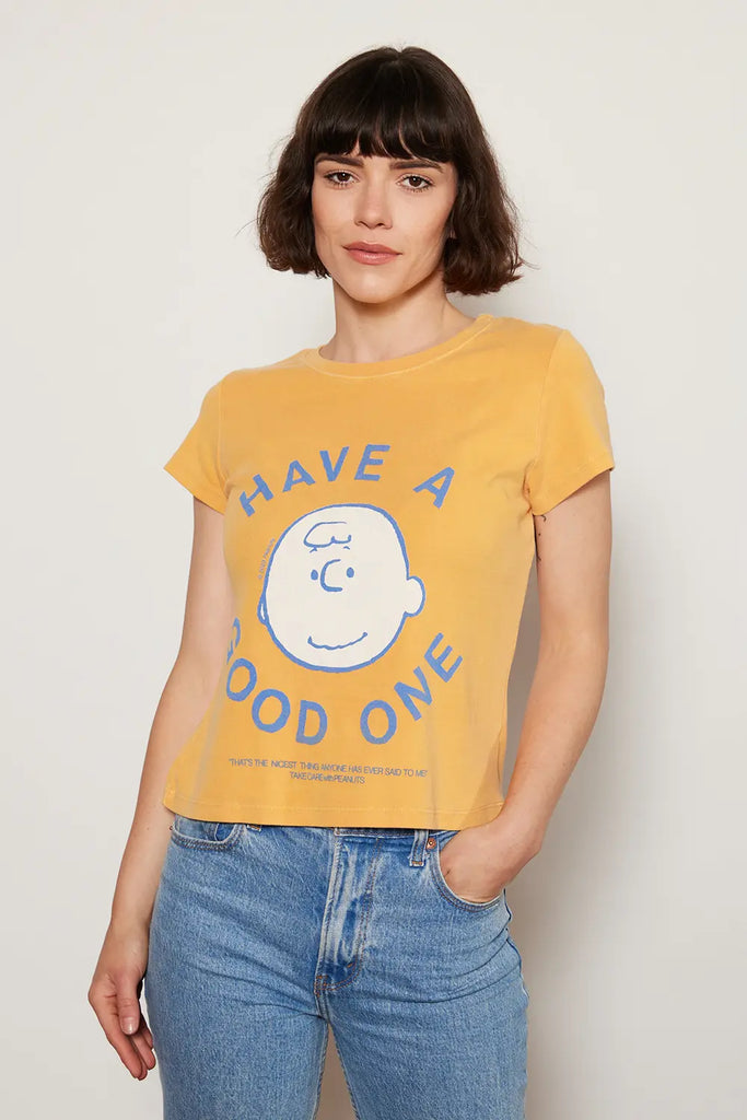 Peanuts Have A Good One Baby Tee by People of Leisure People of Leisure