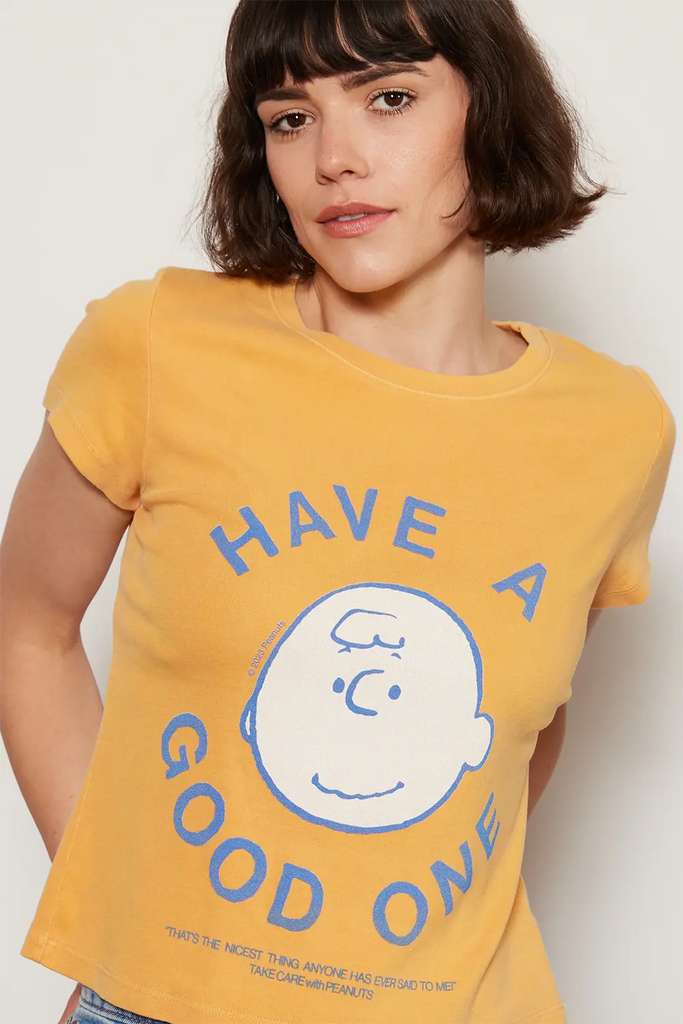 Peanuts Have A Good One Baby Tee by People of Leisure People of Leisure