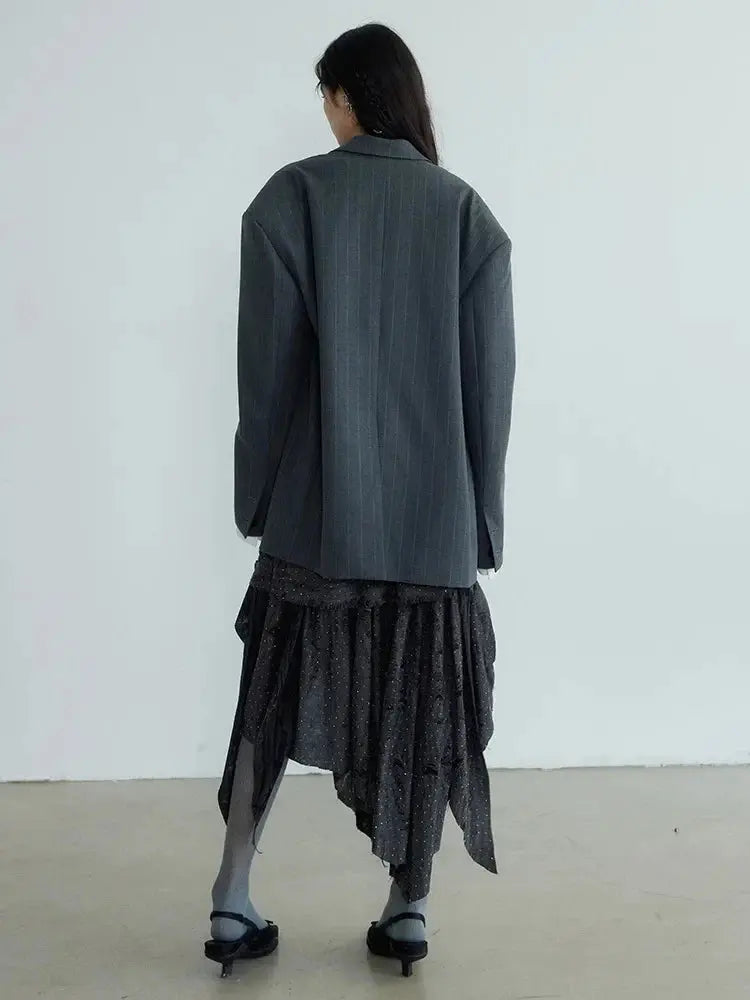 Peeks Oversized Blazer by Marigold Shadows Marigold Shadows