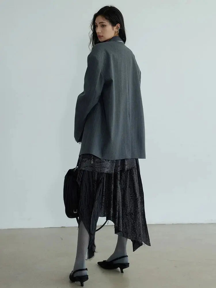 Peeks Oversized Blazer by Marigold Shadows Marigold Shadows