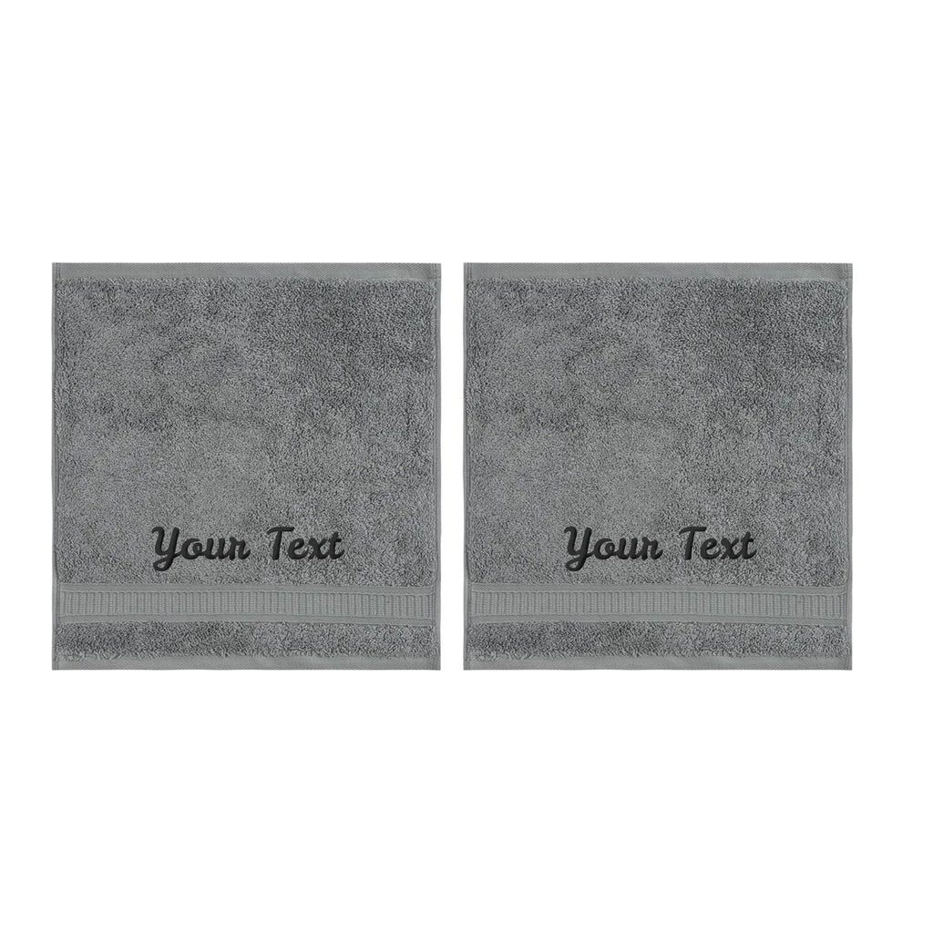 Personalized Towels, Hotel & Spa Quality, Super Soft, Highly Absorbent, 100% Turkish Genuine Cotton Monogrammed Towel by La'Hammam La'Hammam