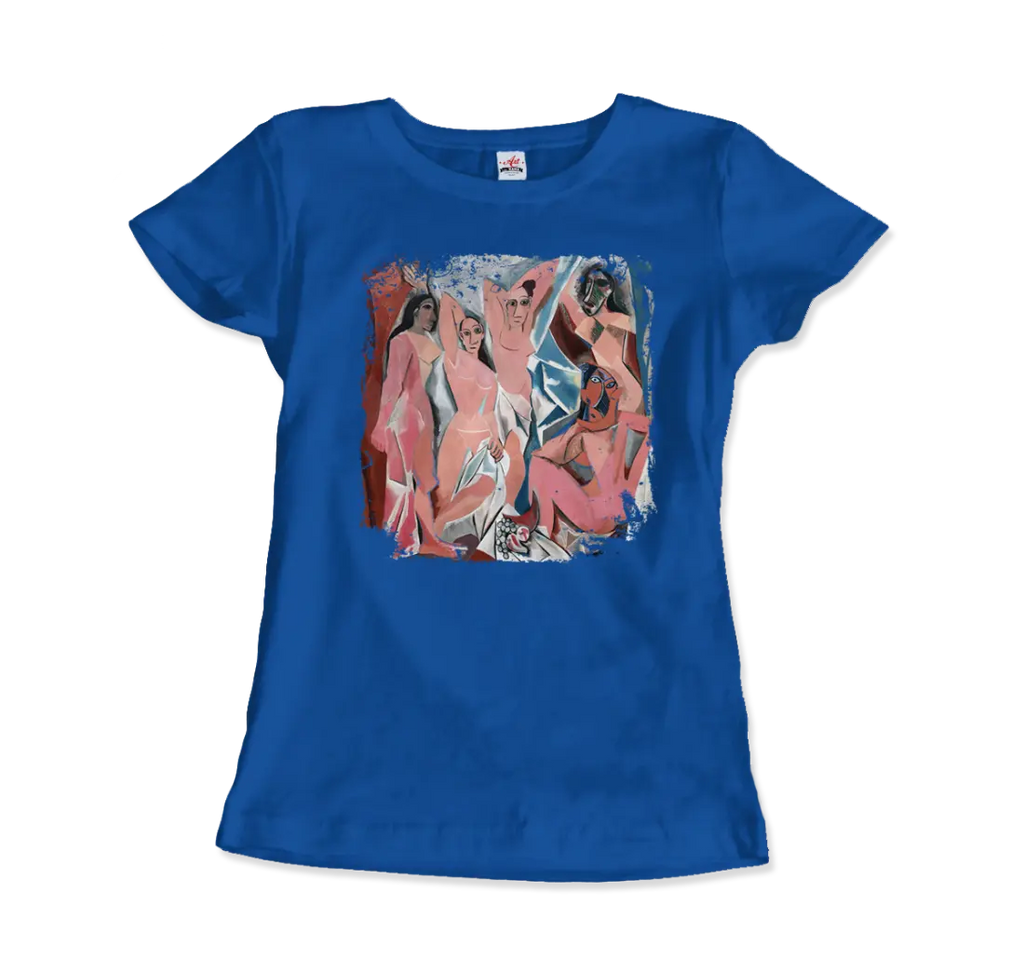 Picasso - Les Demoiselles d'Avignon, 1907 Artwork T-Shirt by Art-O-Rama Shop ART-O-RAMA-SHOP