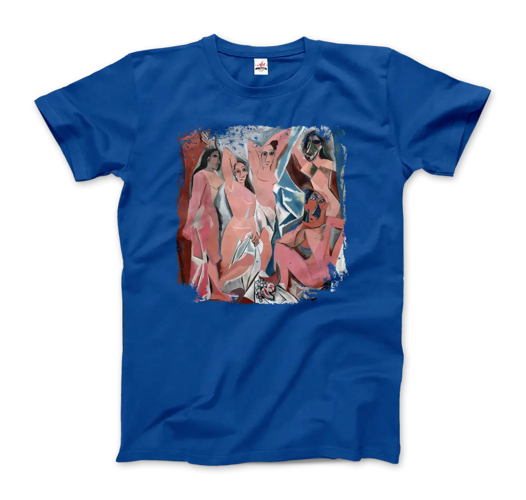 Picasso - Les Demoiselles d'Avignon, 1907 Artwork T-Shirt by Art-O-Rama Shop ART-O-RAMA-SHOP