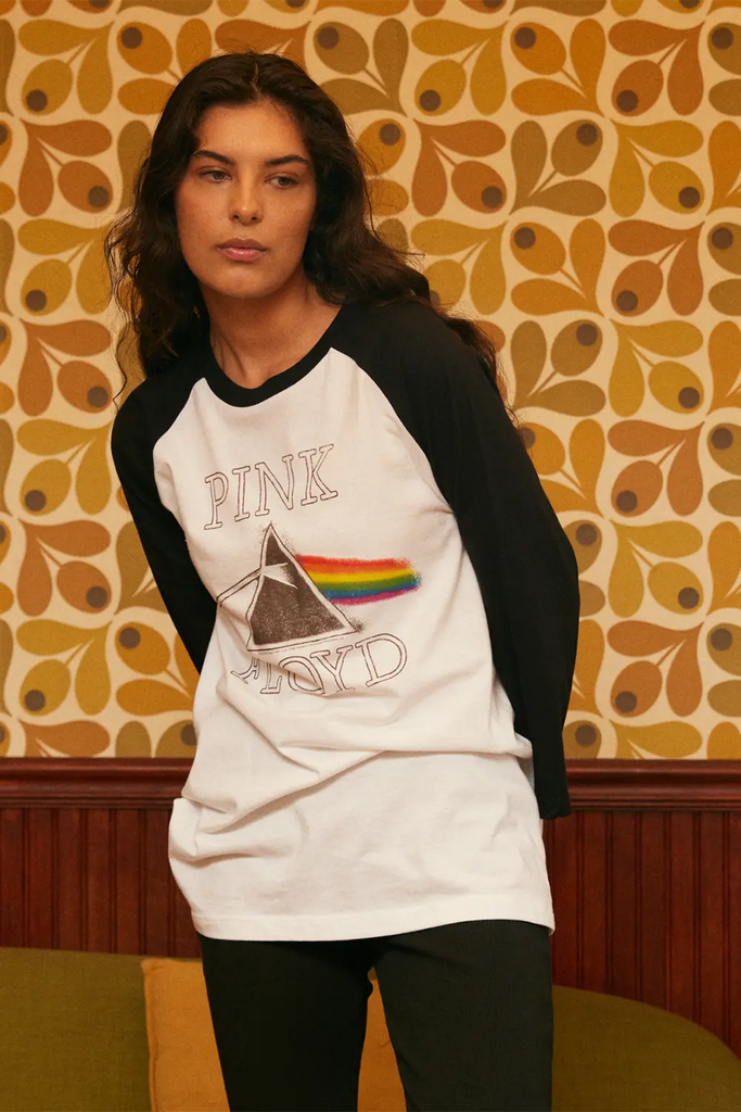 Pink Floyd Long Sleeve Baseball Tee by People of Leisure People of Leisure