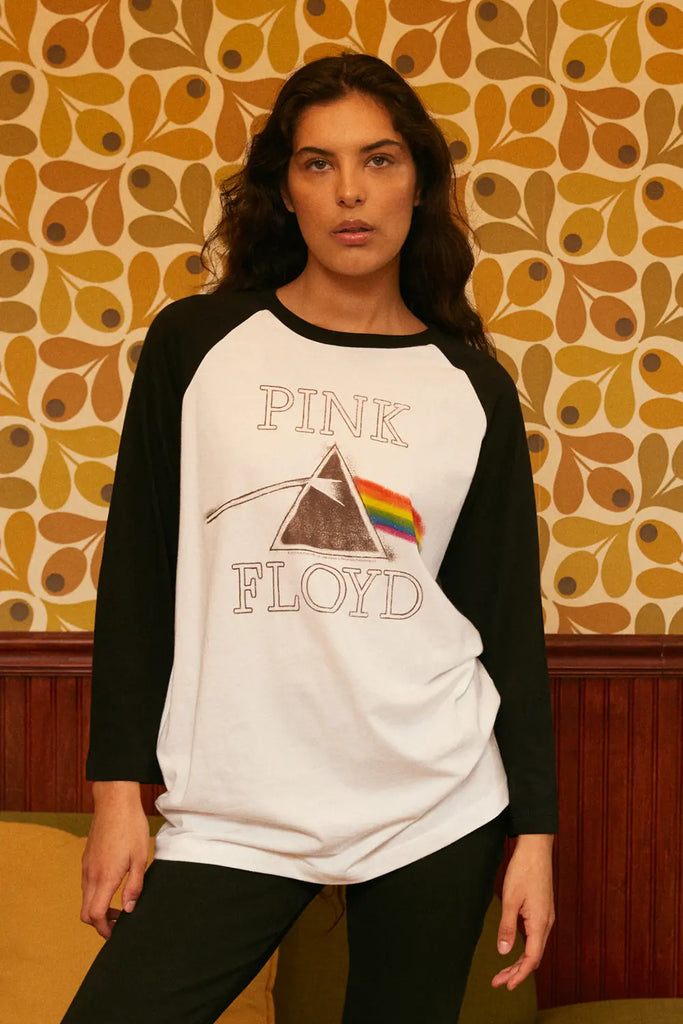 Pink Floyd Long Sleeve Baseball Tee by People of Leisure People of Leisure