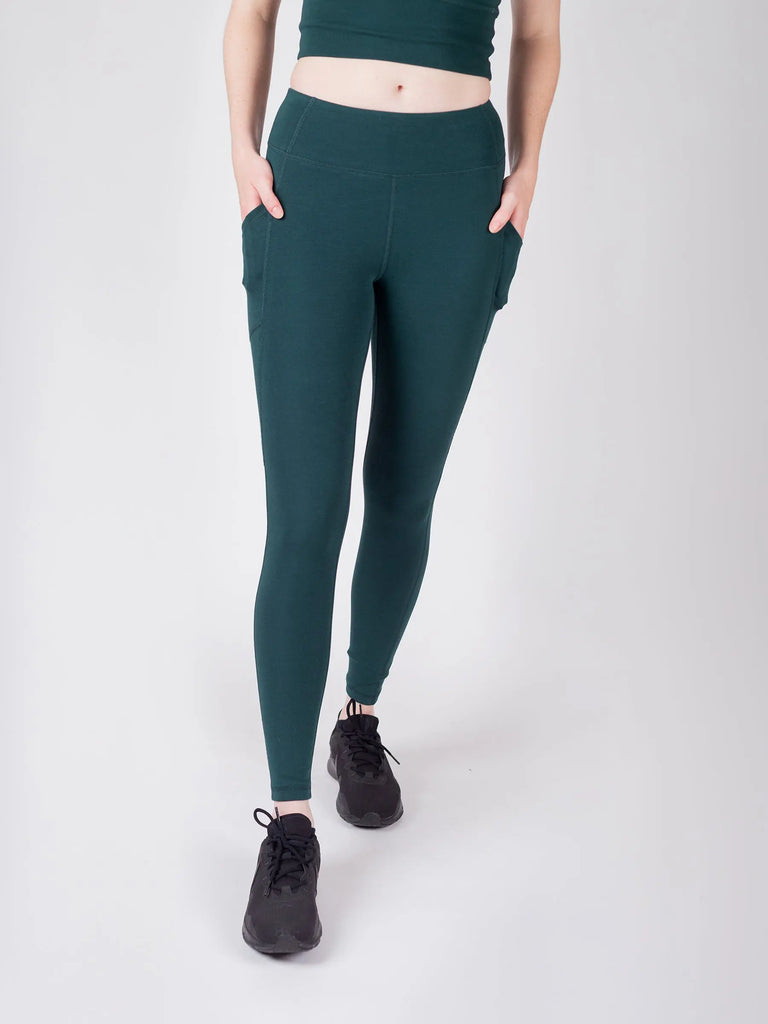 PlantTec™ Organic Leggings | Monstera by Happy Earth Happy Earth