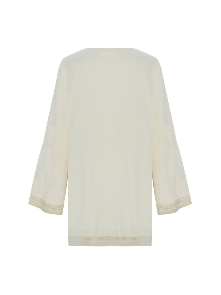 Positano Dress - Natural by The Handloom The Handloom