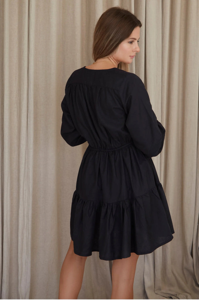 Positano Linen Mini Dress by Bali Lane Ladiesse