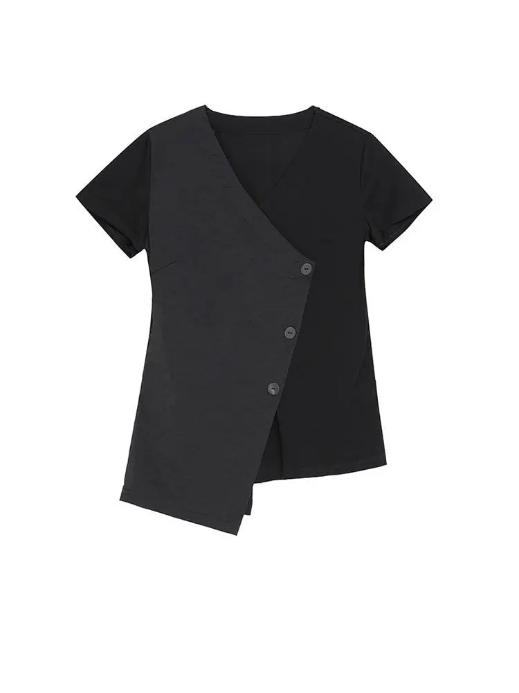 Primii Button Wrap Shirt by Marigold Shadows Marigold Shadows