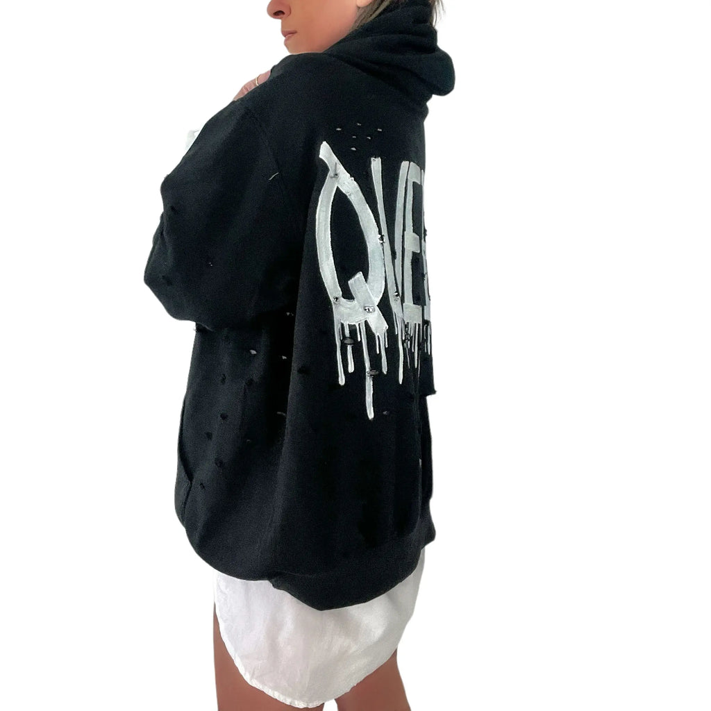 'Queen' Painted Hoodie by Wren + Glory Wren + Glory