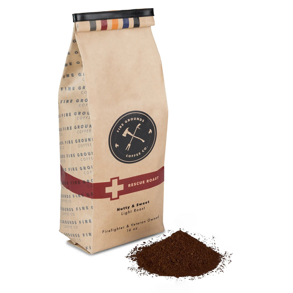 RESCUE ROAST (LIGHT ROAST) by fire grounds coffee company fire grounds coffee company